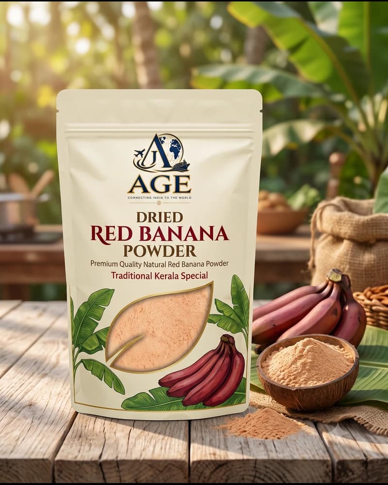 Dried Red Banana Powder